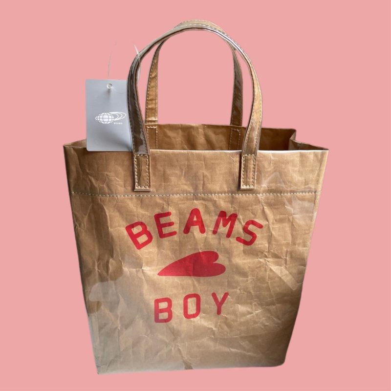 BEAMS BOY Logo Tote